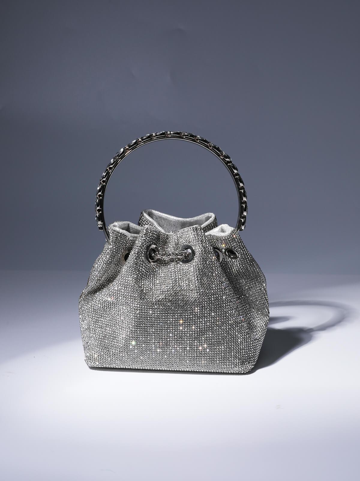 Mattea Crystal Embellished Bucket