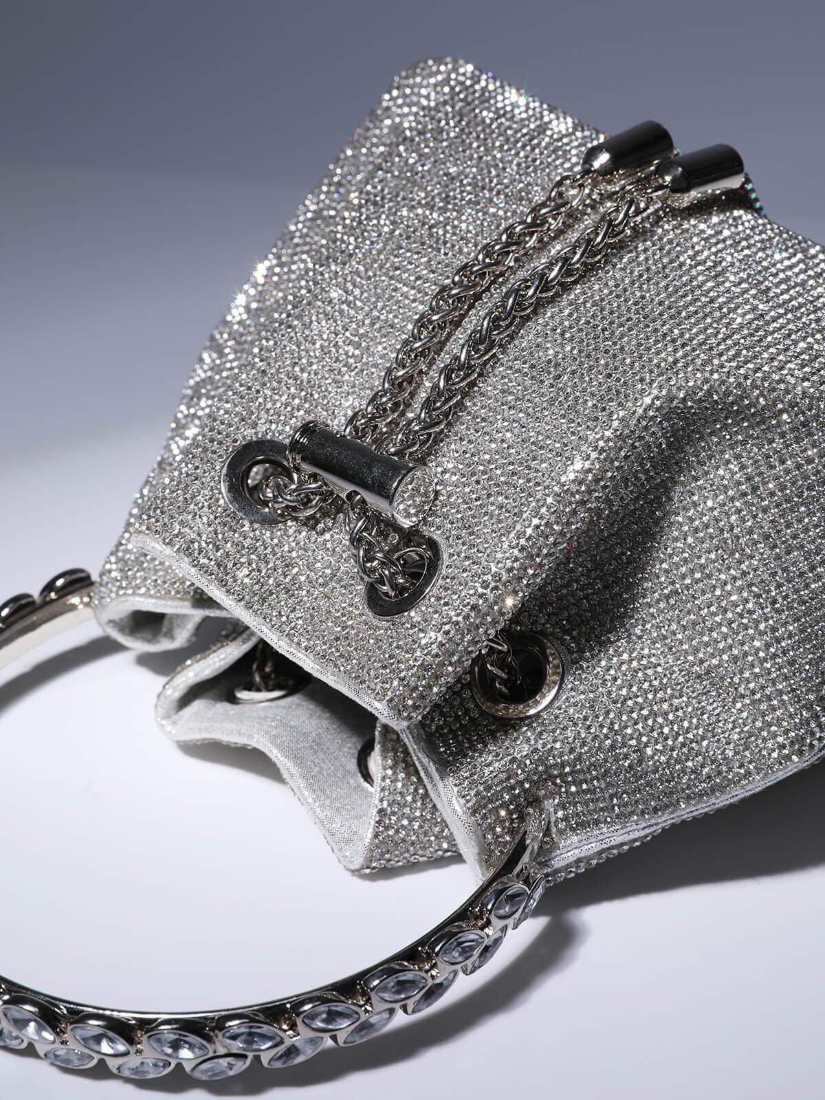 Mattea Crystal Embellished Bucket