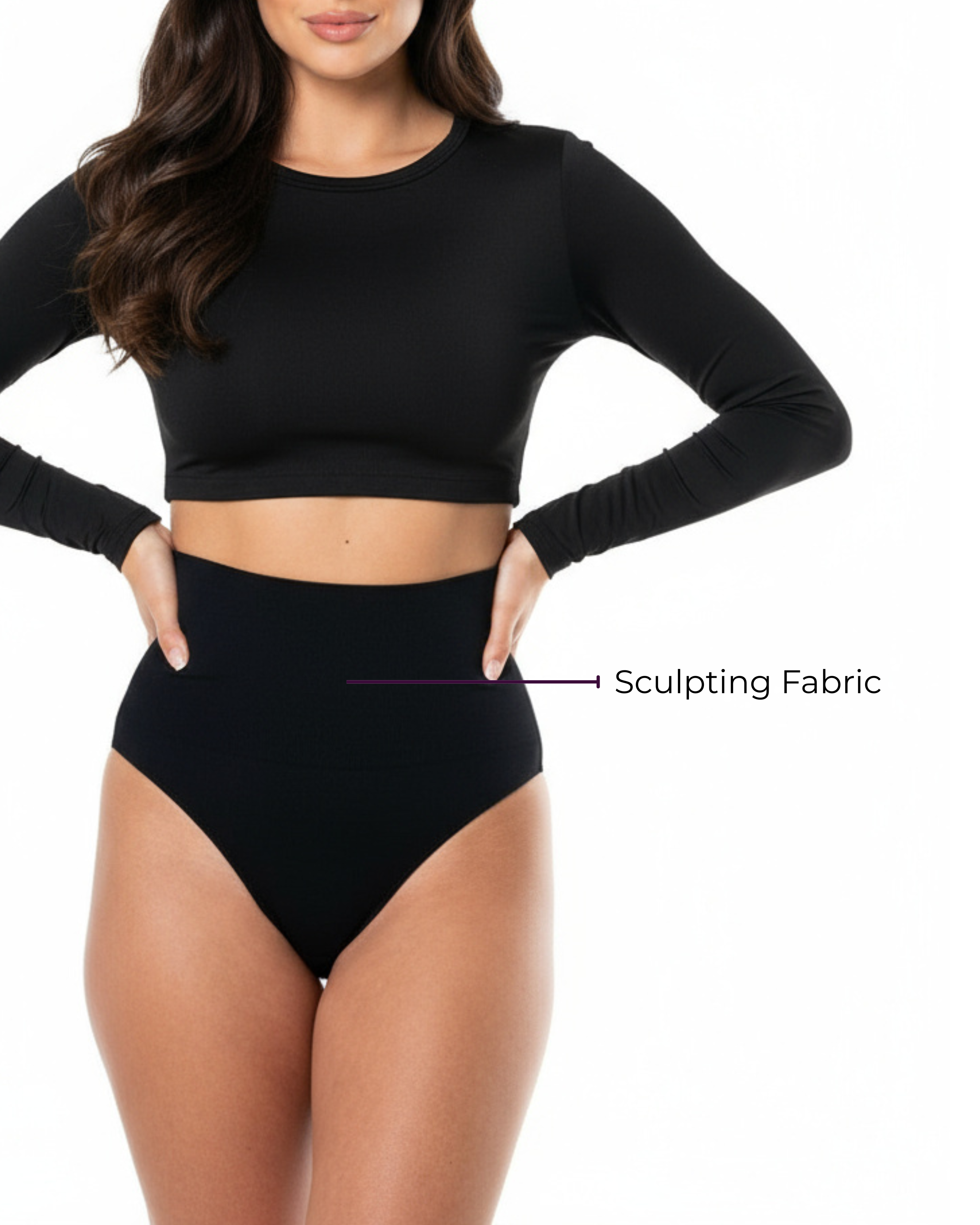 CORE SCULPT HIGH-WAISTED THONG