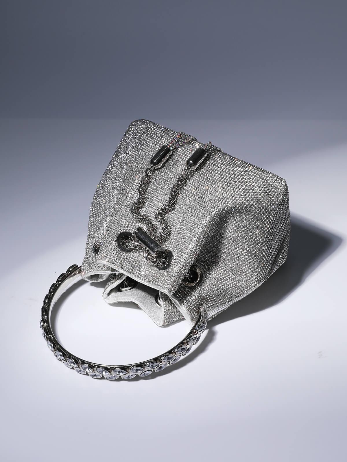 Mattea Crystal Embellished Bucket